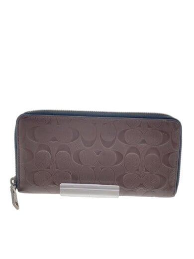 商品画像：アコーディオン・ウォレット_シグネチャー/レザー/BRW/総柄/レディース 1