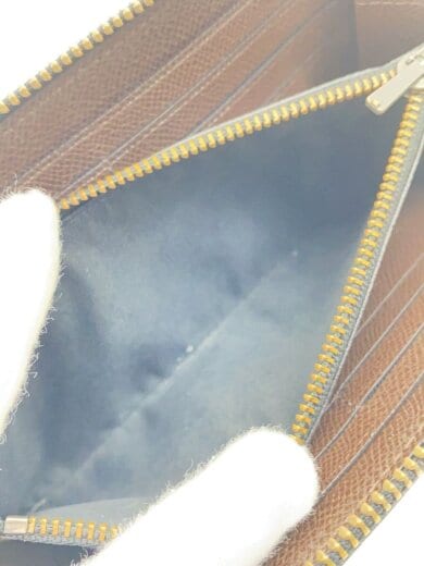 商品画像：アコーディオン・ウォレット_シグネチャー/レザー/BRW/総柄/レディース 5