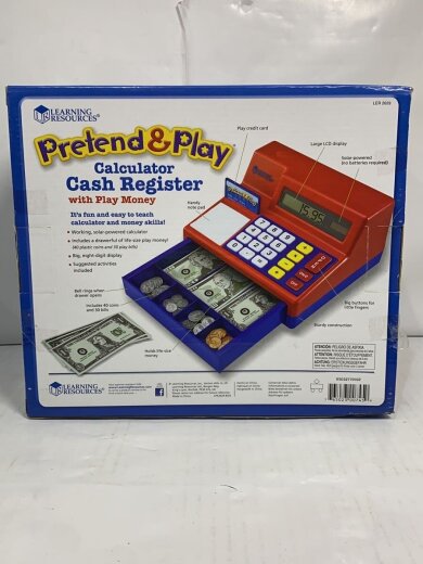 商品画像：LEARNING RESOURCES/キッズ玩具/PRETEND＆PLAY CASH REGISTER 2