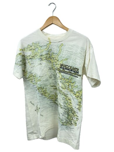 商品画像：Tシャツ/L/コットン/CRM/無地// 1