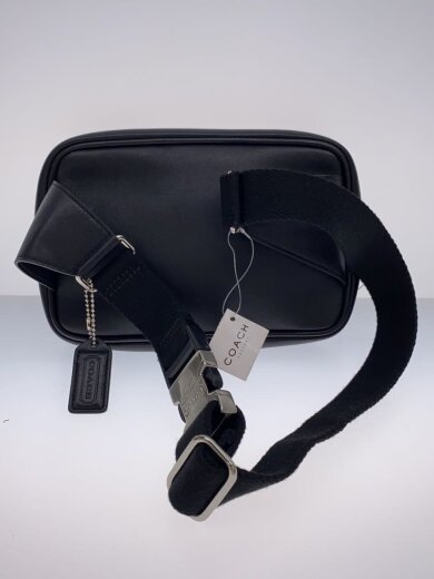 商品画像：ウエストバッグ_ブラック/レザー/BLK/無地 3