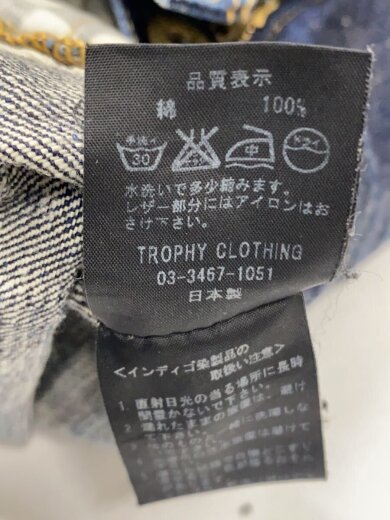 商品画像：ボトム/34/デニム/BLU/無地// 6