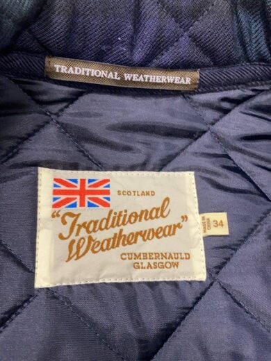 商品画像：キルティングジャケット/34/ウール/GRN/チェック 3