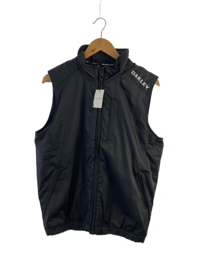 商品画像：ベスト/M/ポリエステル/BLK/無地 1