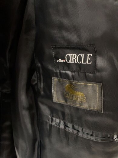 商品画像：mens circle/テーラードジャケット/--/カシミア/BLK/無地 3