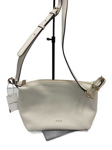 商品画像：ショルダーバッグ/レザー/WHT/無地 1