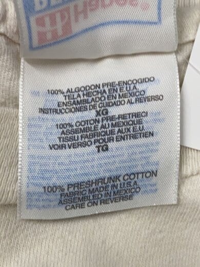 商品画像：Tシャツ/XL/コットン/WHT 4