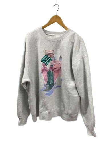 商品画像：スウェット/L/コットン/GRY 1