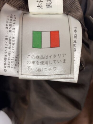 商品画像：レザージャケット・ブルゾン/--/羊革/BRW 4