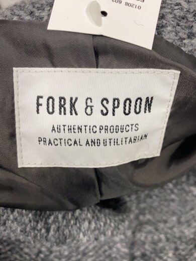 商品画像：コート/1/ポリエステル/GRY/無地/df47-27v024 3