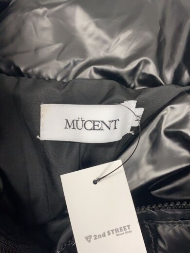商品画像：mucent/ジャケット/M/ナイロン/BLK/無地 3