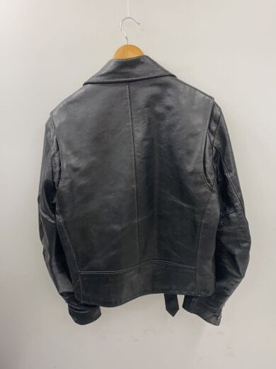 商品画像：レザージャケット・ブルゾン/40/レザー/BLK/無地/USA製// 2