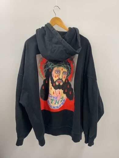 商品画像：パーカー/XL/コットン/BLK 2