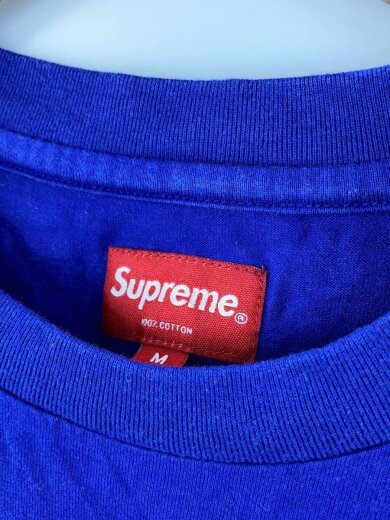 商品画像：Tシャツ/M/コットン/BLU/small box logo tee// 6