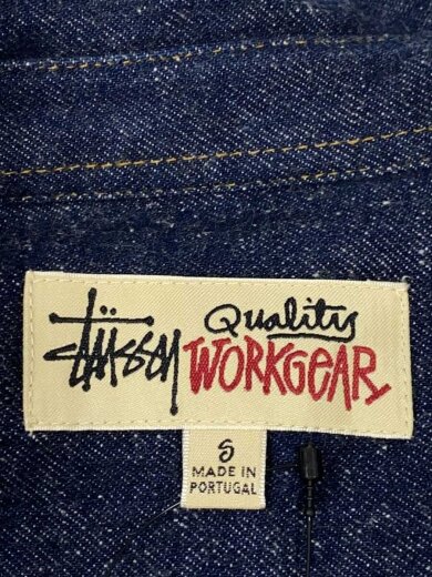 商品画像：長袖シャツ/S/コットン/NVY/無地/1110320/Boxy Western Denim/毛玉有り// 3
