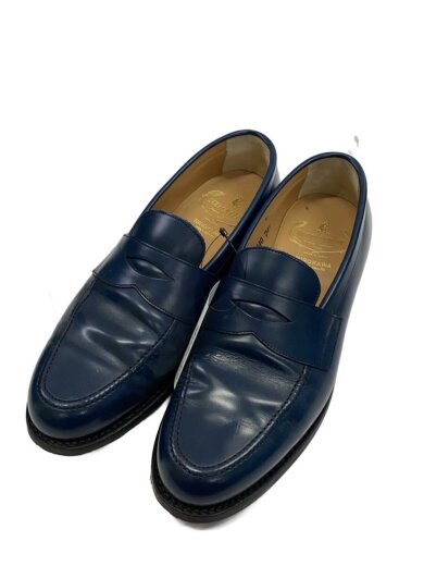 商品画像：コインローファー/24.5cm/BLU/レザー/FG-1240 2