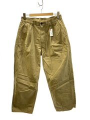 Military Cloth 2 Tucks Pants/1/コットン/BEG/無地/GU193-40063B
