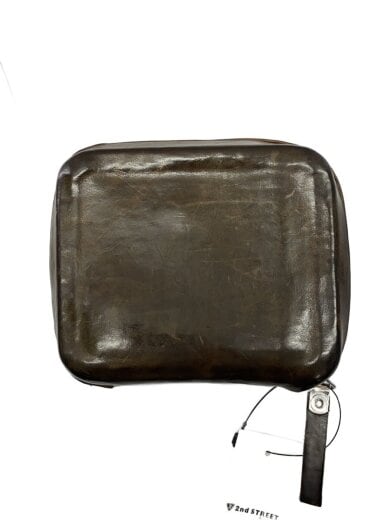 商品画像：2つ折り財布/レザー/BRW/無地/メンズ 2