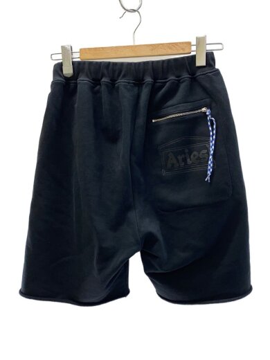 商品画像：Premium Temple Sweatshort/S/コットン/BLK/無地/1219-343-1926 2