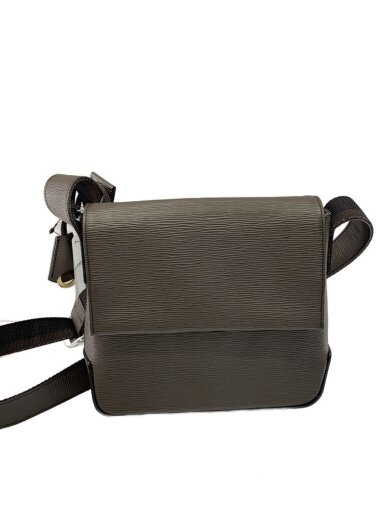 商品画像：ポーチ/レザー/BRW/無地 1