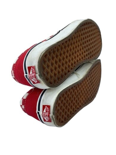 商品画像：ERA 95/checker/ローカットスニーカー/26cm/RED 4