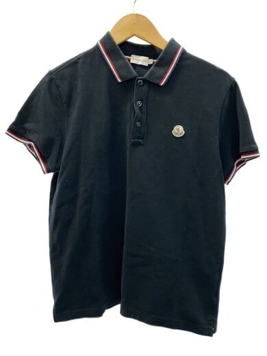 商品画像：胸ロゴパッチ/ポロシャツ/L/コットン/BLK/141-091-83456-00 1