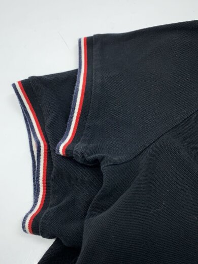 商品画像：胸ロゴパッチ/ポロシャツ/L/コットン/BLK/141-091-83456-00 6