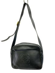 OLD/ショルダーバッグ/レザー/BLK