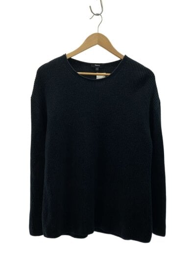 商品画像：カシミヤ混/ニット・セーター(厚手)/S/コットン/BLK/01-3101701-050-902 1