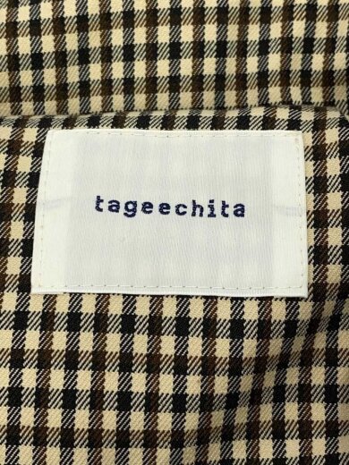 商品画像：CLASSIC PLAID DOWN COAT/クラシカルチェックダウンコート/S/ポリエステル/T234YR011 3