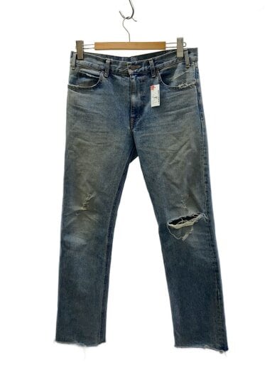 商品画像：ダメージ加工/カットオフ/ボトム/30/デニム/IDG/無地/M_CR_001 1