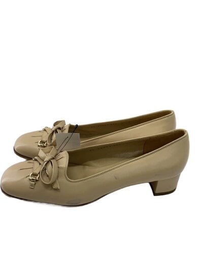 商品画像：リボン/パンプス/ガンチーニ/BEG/レザー/26889 b33 1