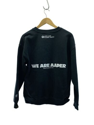 商品画像：AAPER/CIRCLE KILO CREW NECK SWEATM/コットン/BLK// 2
