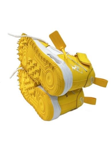 商品画像：OFF-WHITE X AIR FORCE 1 MID_オフホワイト X エアフォース 1 ミッド/27.5cm/YL 4