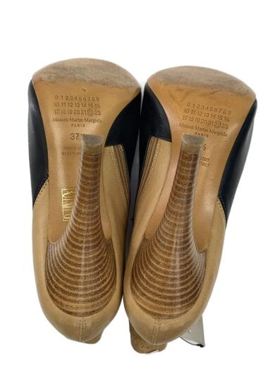 商品画像：ツートン/オープントゥ/アンクルブーツ/37.5/BLK/レザー/S38WP0295 4