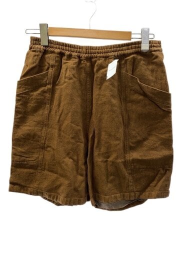 商品画像：コットンリネンメッシュシャーリングショーツ/4/コットン/BRW/無地/170-3140046 1