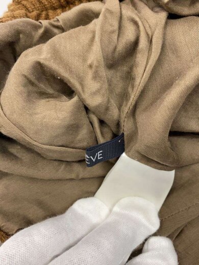 商品画像：コットンリネンメッシュシャーリングショーツ/4/コットン/BRW/無地/170-3140046 4