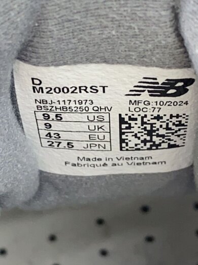 商品画像：M2002/グレー/27.5cm/GRY/スウェード 5