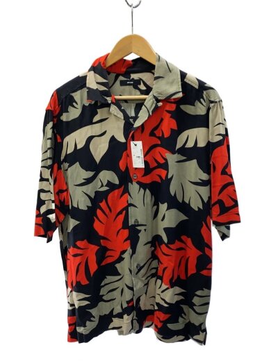 商品画像：オープンカラー/半袖シャツ/XL/レーヨン/マルチカラー/総柄 1