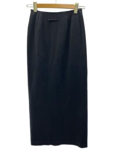 商品画像：ロングスカート/40/アクリル/BLK/無地 2