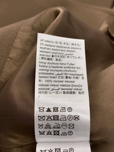 商品画像：テーラードジャケット/38/ポリエステル/BRW 4