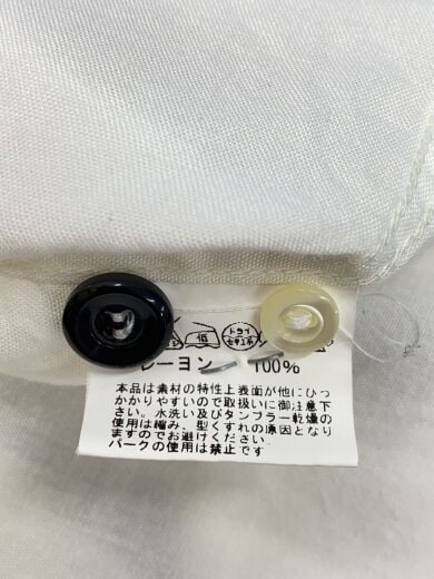 商品画像：ボウリングシャツ/半袖シャツ/M/レーヨン/WHT/SE36166 4