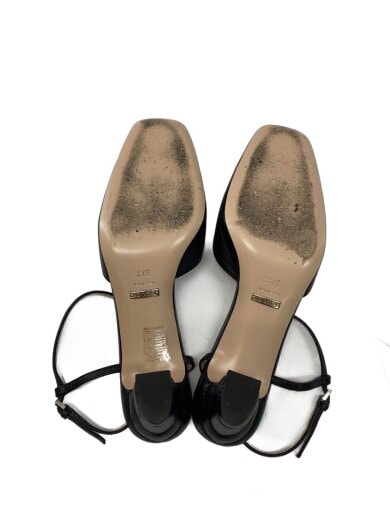 商品画像：スリングバック/ダブルG/パンプス/37.5/BLK/レザー// 4