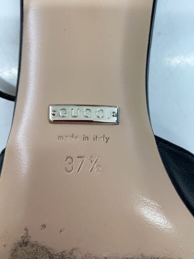 商品画像：スリングバック/ダブルG/パンプス/37.5/BLK/レザー// 5