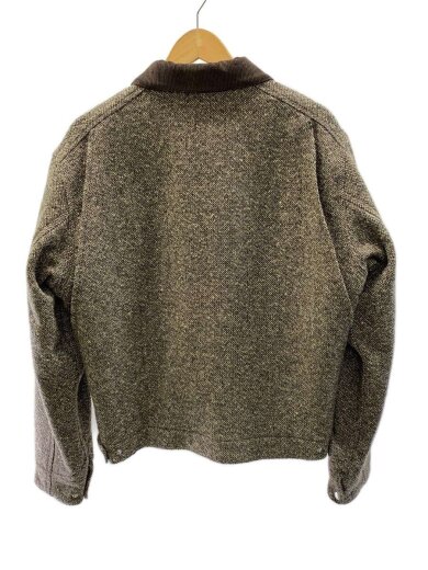 商品画像：HOMESPUN TWEED ZIP BLOUSON/5/ウール/BRW/無地/A25AB01HT// 2
