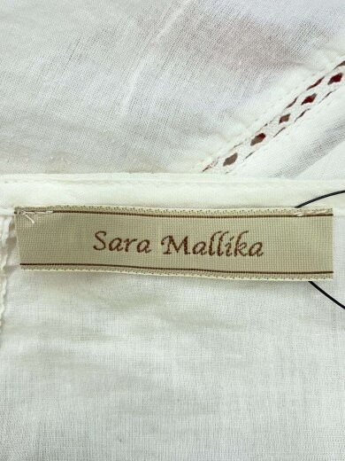 商品画像：インディアコットン刺繍長袖ブラウス/--/コットン/WHT/172S-W666// 3
