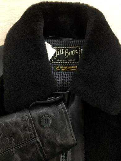 画像：Attractionsレザージャケット・ブルゾン/36/レザー/BLK/Bilt Buck/グリズリージャケット/クマジャ5