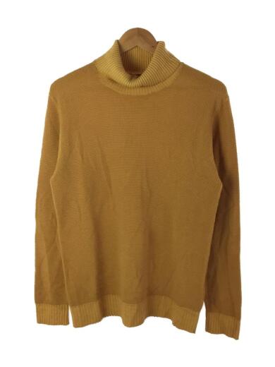 画像：CIRCOLO 1901セーター(厚手)/L/オレンジ/タートルネック/イタリア製1