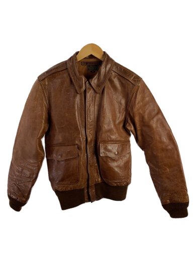 画像：Buzz Rickson’sA-2/UNITED SHEEPLINED/フライトジャケット/38/馬革/BRW/BR802391