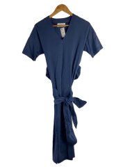 半袖ワンピース/1/コットン/BLU/無地/MM16SS-JS058